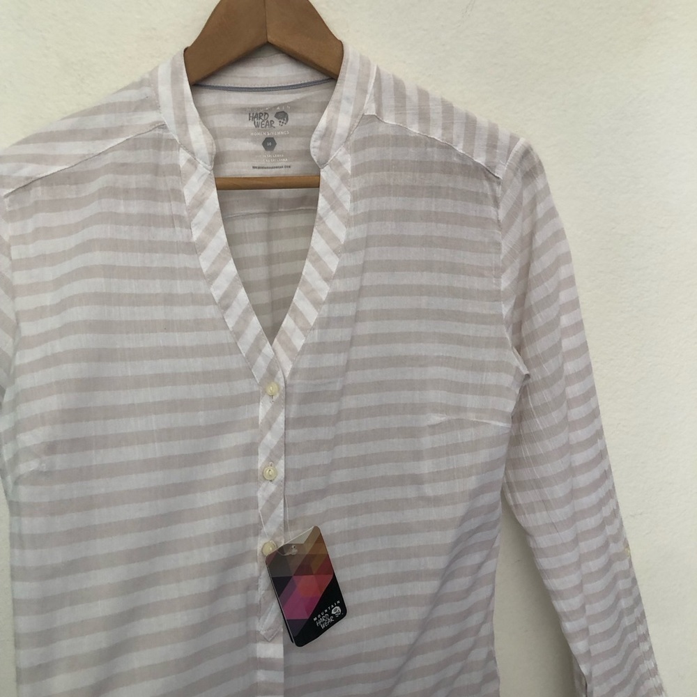 NWT Mountain Hardwear Daralake Cotton Gauze Button Down Shirt - Picture 5 of 16